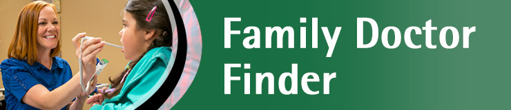 Family Doctor Finder graphic