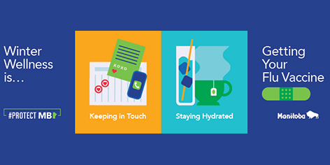 winter wellness is...getting your flu vaccine Now, more than ever. Get your flu shot.