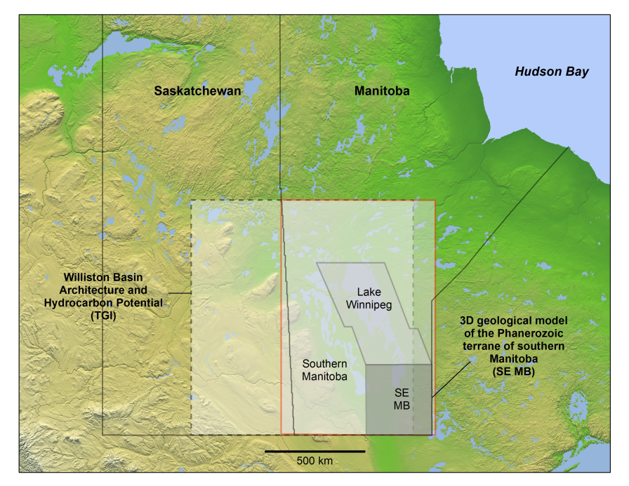 3-D Location Map