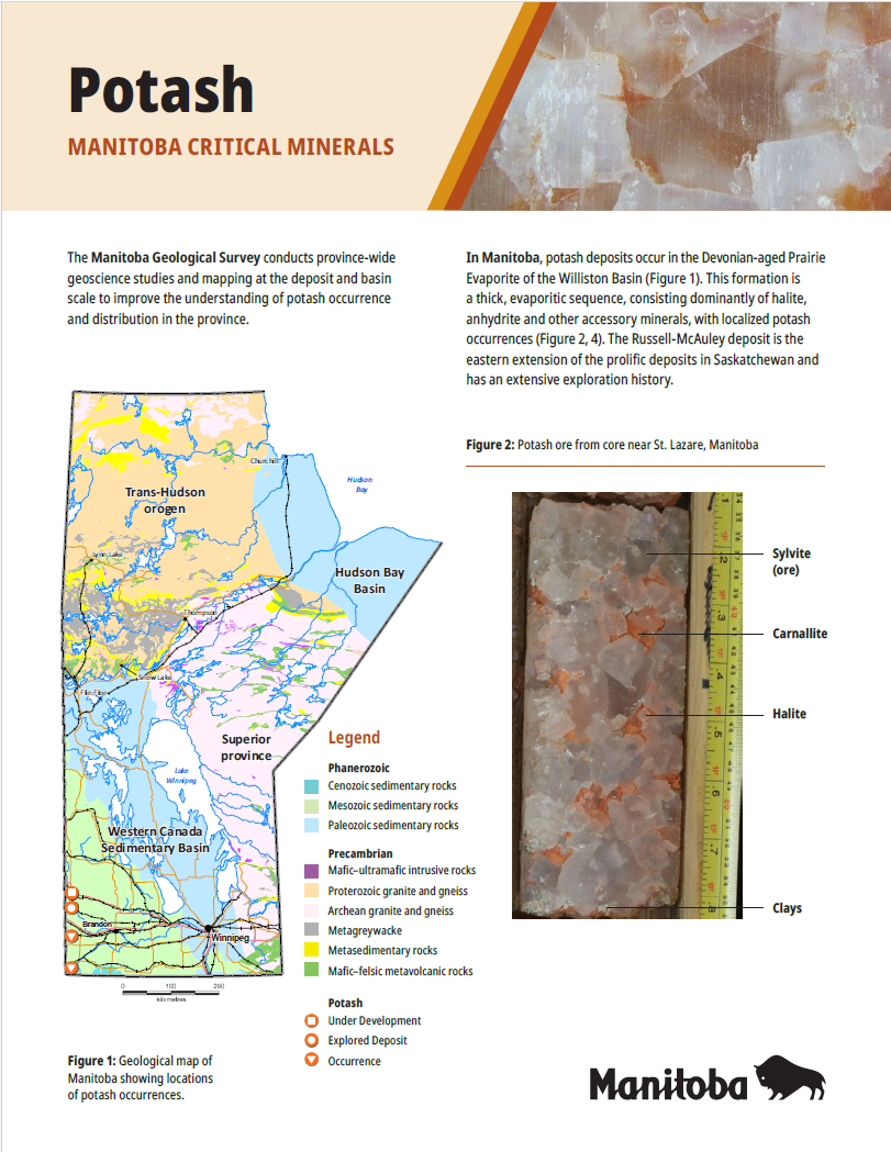 Potash in Manitoba