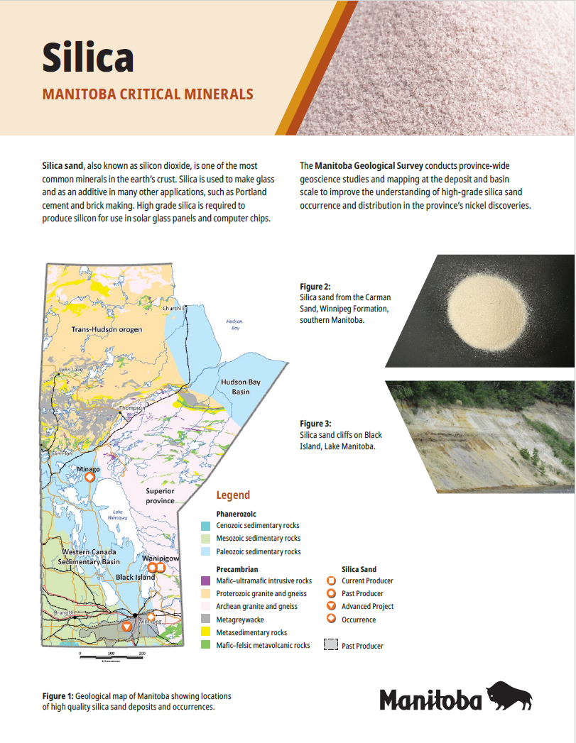 Silica in Manitoba