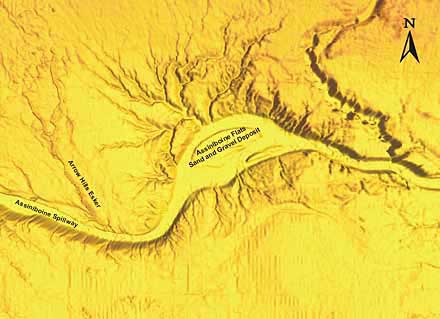 Sand and Gravel Deposit Map #1