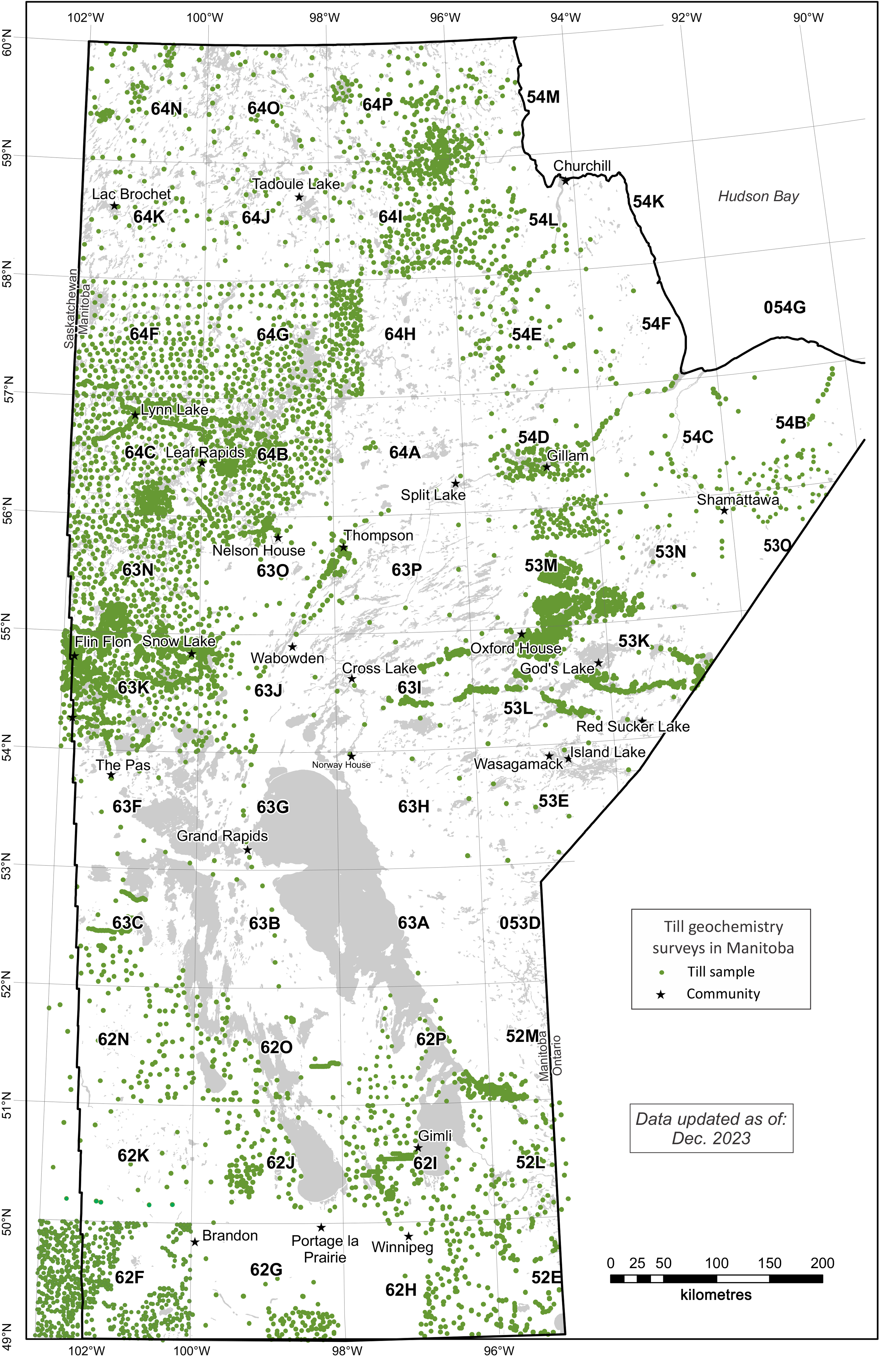 Click on an NTS area to view map listings.