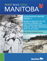 Geoscientific Report GR2021-1 cover