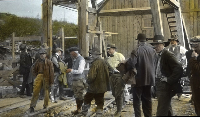 Flin Flon Mine No. 1 shaft, Flin Flon, 1929.