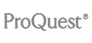 logo for ProQuest, part of Clarivate