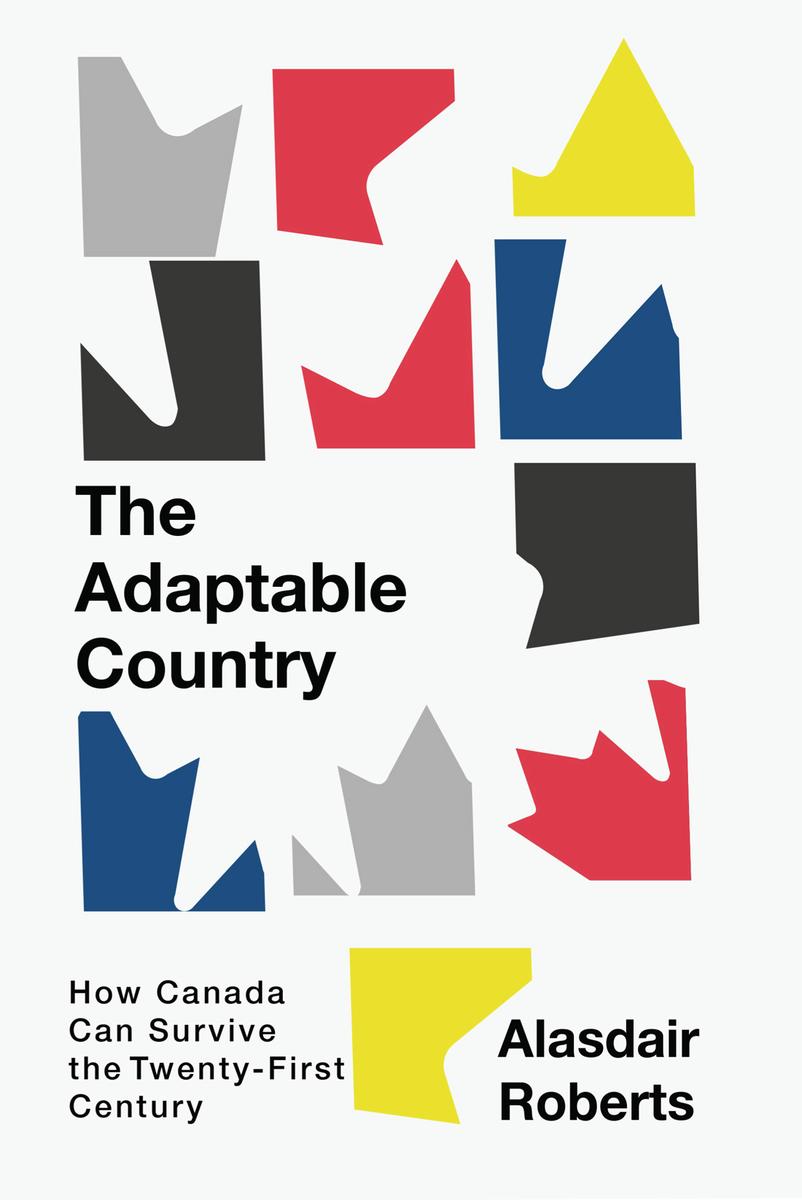 book cover showing multicoloured, abstract shapes.