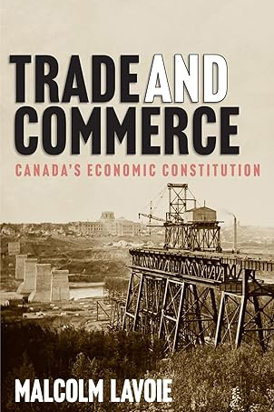 book cover showing a black and white photo of an industrial site