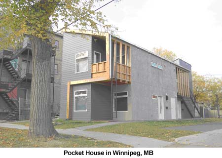 Pocket House in Winnipeg, MB