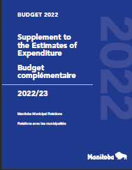thumbnail of annual report cover Main Estimates Supplements