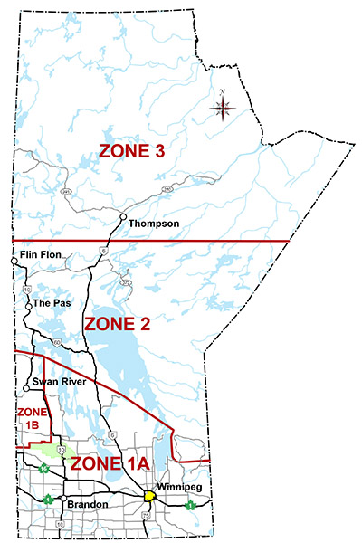 Four Climatic Zones