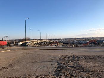 La démolition du bâtiment Kullberg’s est presque terminée.