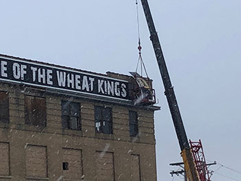Project Update - February 24, 2021 – Wheat Kings signs coming down