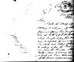 Lettre d'Octavius Averill  la Direction des terres du Dominion