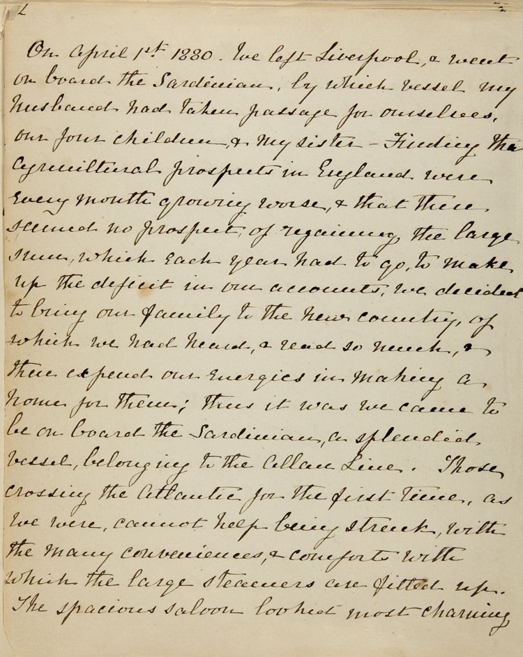 Chapitre 1 du journal d'Emma Averill