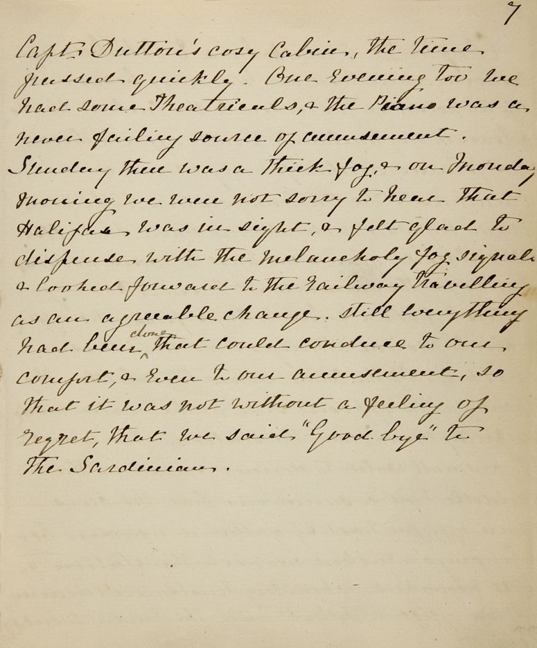 Chapitre 1 du journal d'Emma Averill
