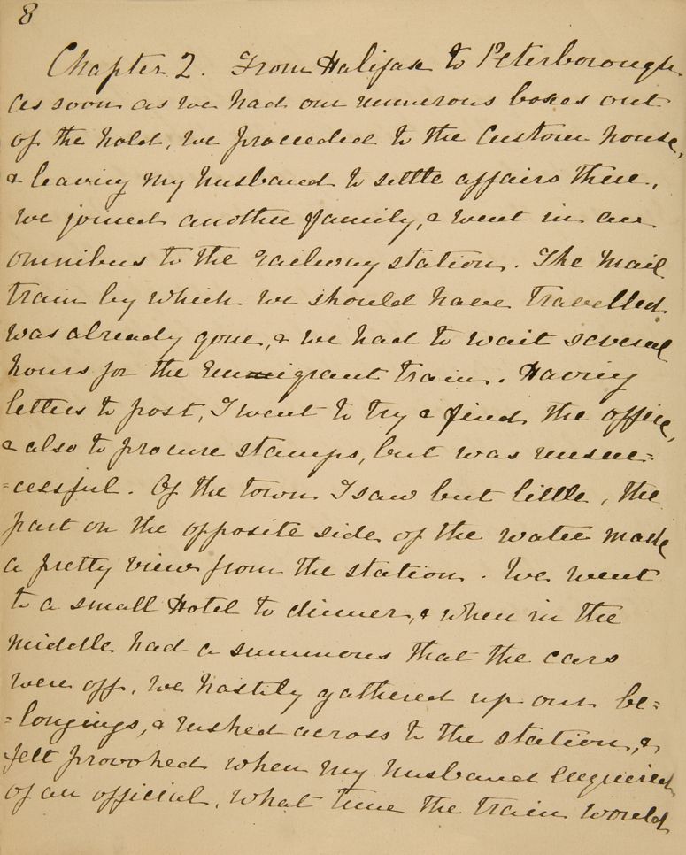 Chapitre 2 du journal d'Emma Averill
