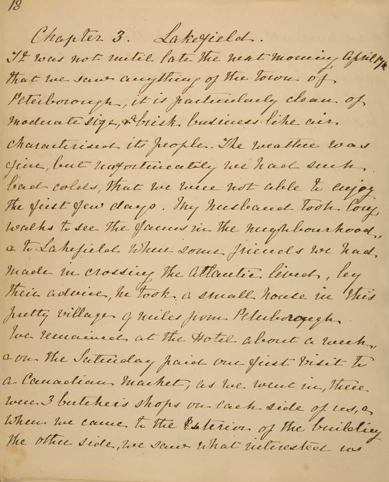 Chapitre 3 du journal d'Emma Averill