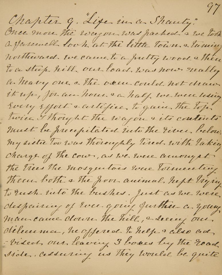 Chapitre 9 du journal d'Emma Averill