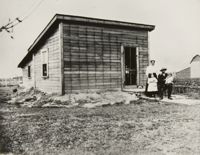 Photograph of a shanty