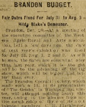 Article du Manitoba Morning Free Press, 21 dcembre 1899