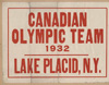 Affiche de l’équipe olympique canadienne