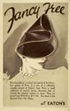 Eaton's 'Fancy Free' hats advertisement