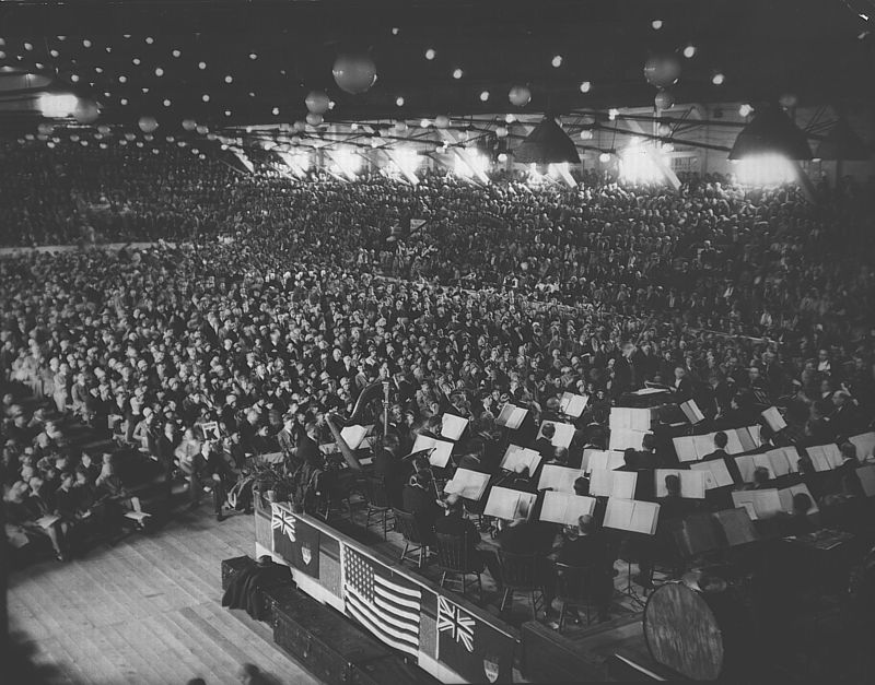 Photo prise  l'Amphithtre de Winnipeg