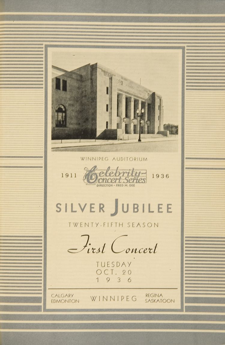 Programme du jubil d'argent