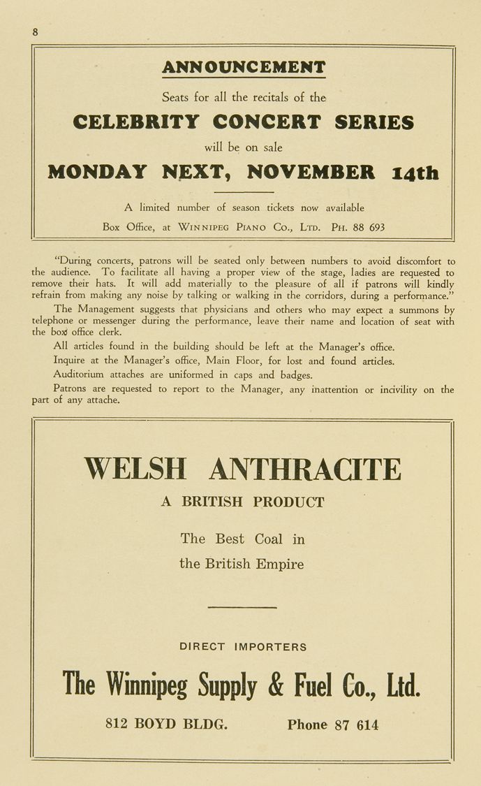 Programme Tibbett