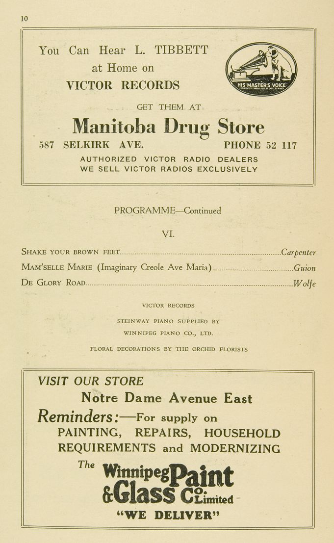 Tibbett programme