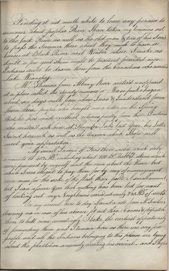 Lettre d'Alexander Kennedy  John McNab, 13 juin 1808