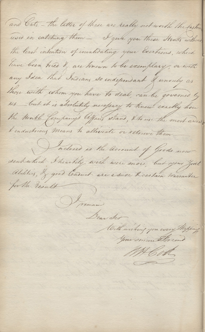 Letter from William Hemmings Cook to Alexander Kennedy, 6 June 1810