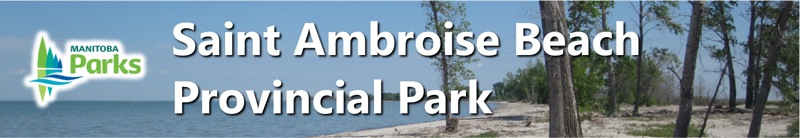 St. Ambroise Beach       Provincial Park Banner