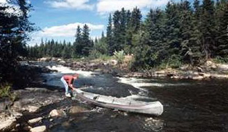 Canoeing in Grass River