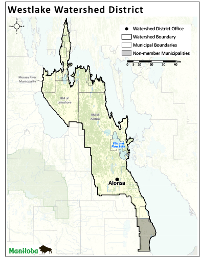 Westlake Watershed District Map