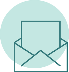 icon of open envelope